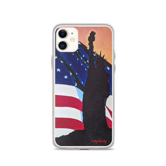 Lady Liberty iPhone Case
