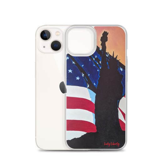 Lady Liberty iPhone Case